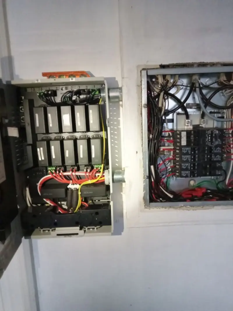 Electrical panel upgrade completed for Indoor Lighting Installation in Sheridan